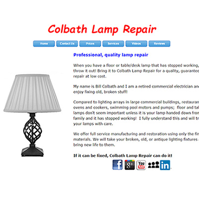Colbath Lamp Repair